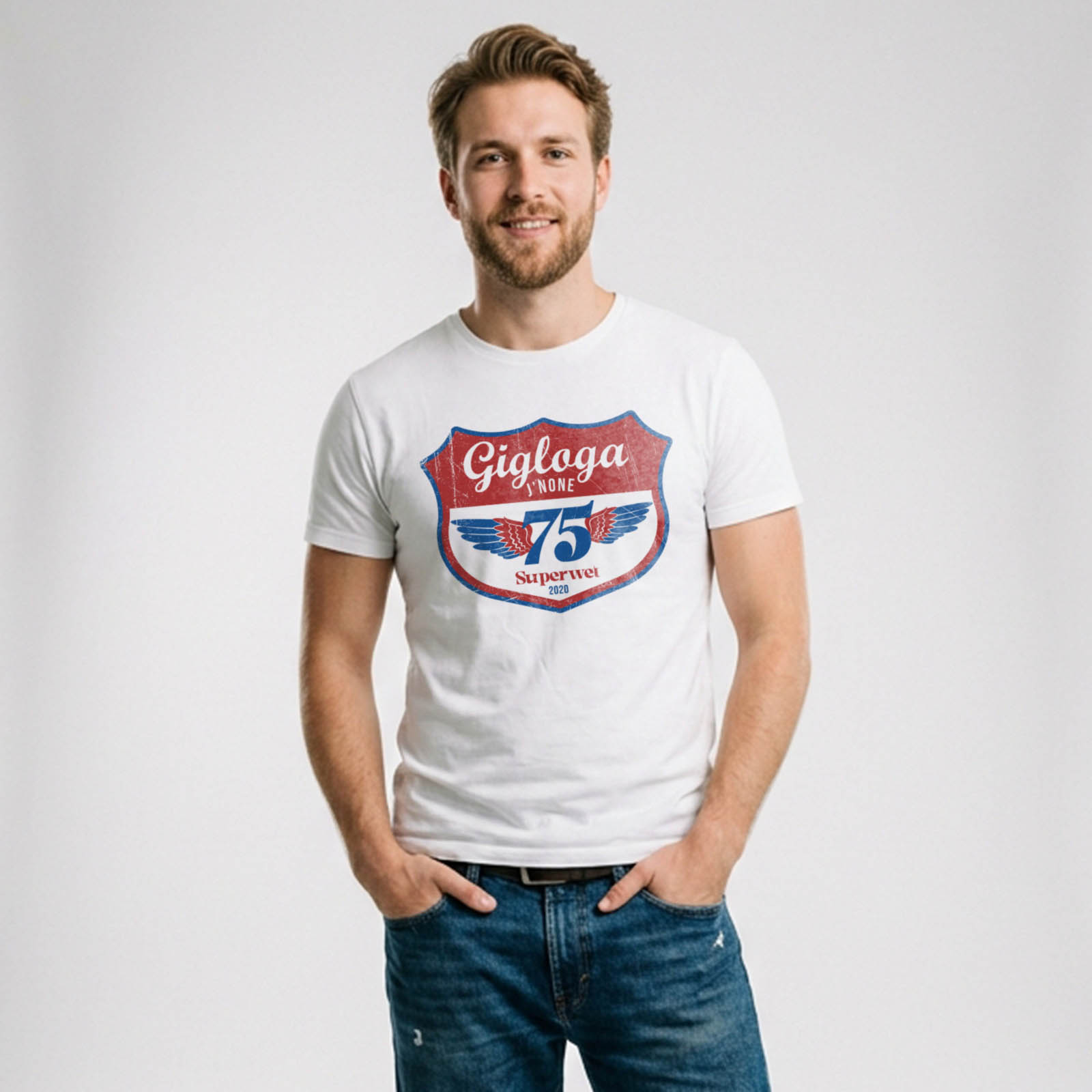 75 Gigloga J'None Retro muska majica